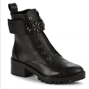 - KARL LAGERFELF  PIPPA Lace Up Boot Size :